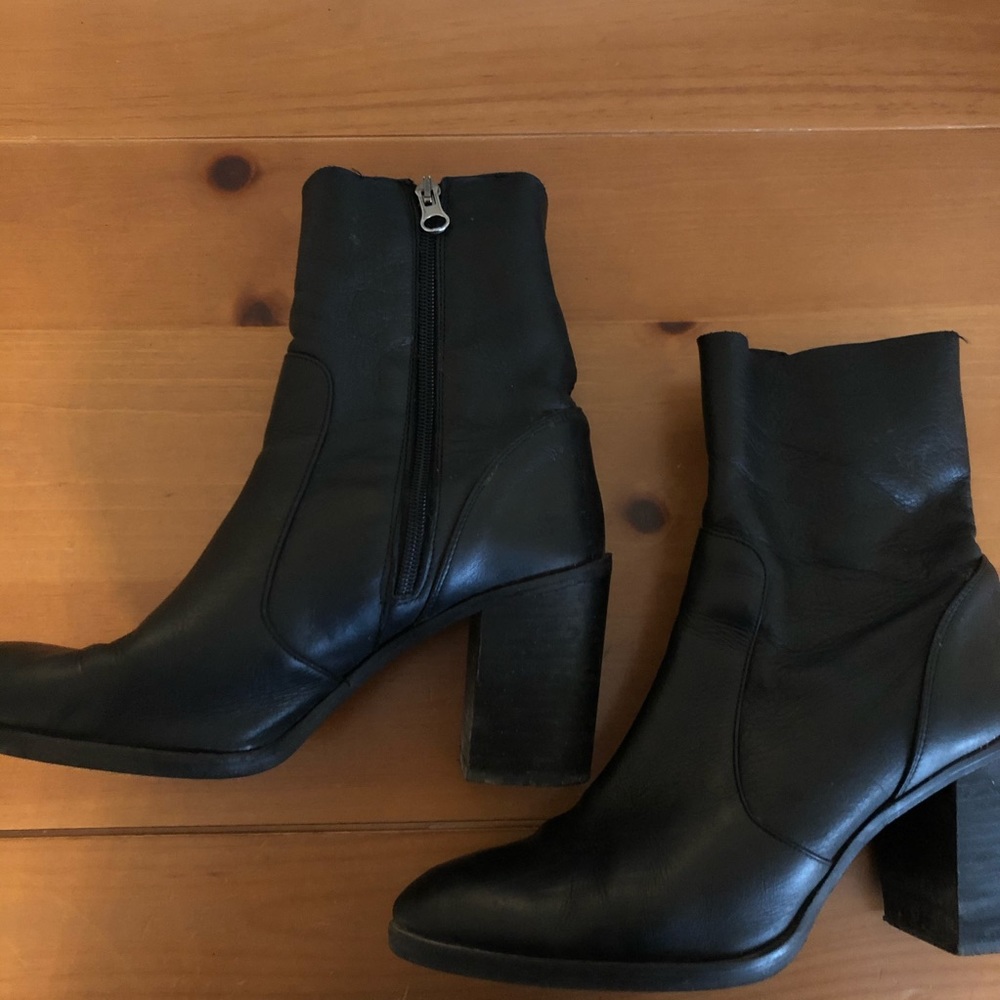 L’intervalle leather boots